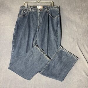 Wrangler 20X No. 37 Mens Relaxed Bootcut Jeans Medium Wash Blue 38x34 Cotton